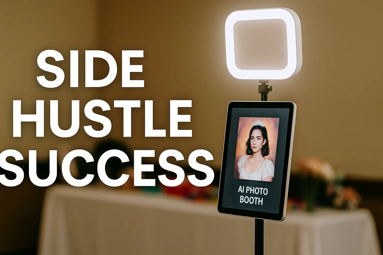 AI Photo Booth Side Hustle: 7 Shocking Lessons From My First $1,000 Month 2 AI photo booth side hustle